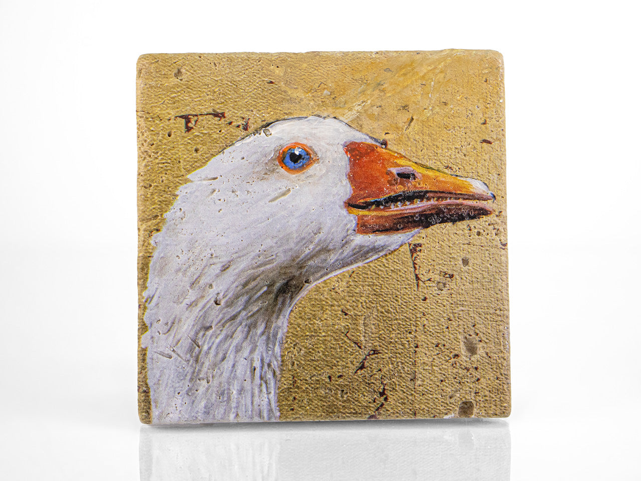 Naturstein Gans