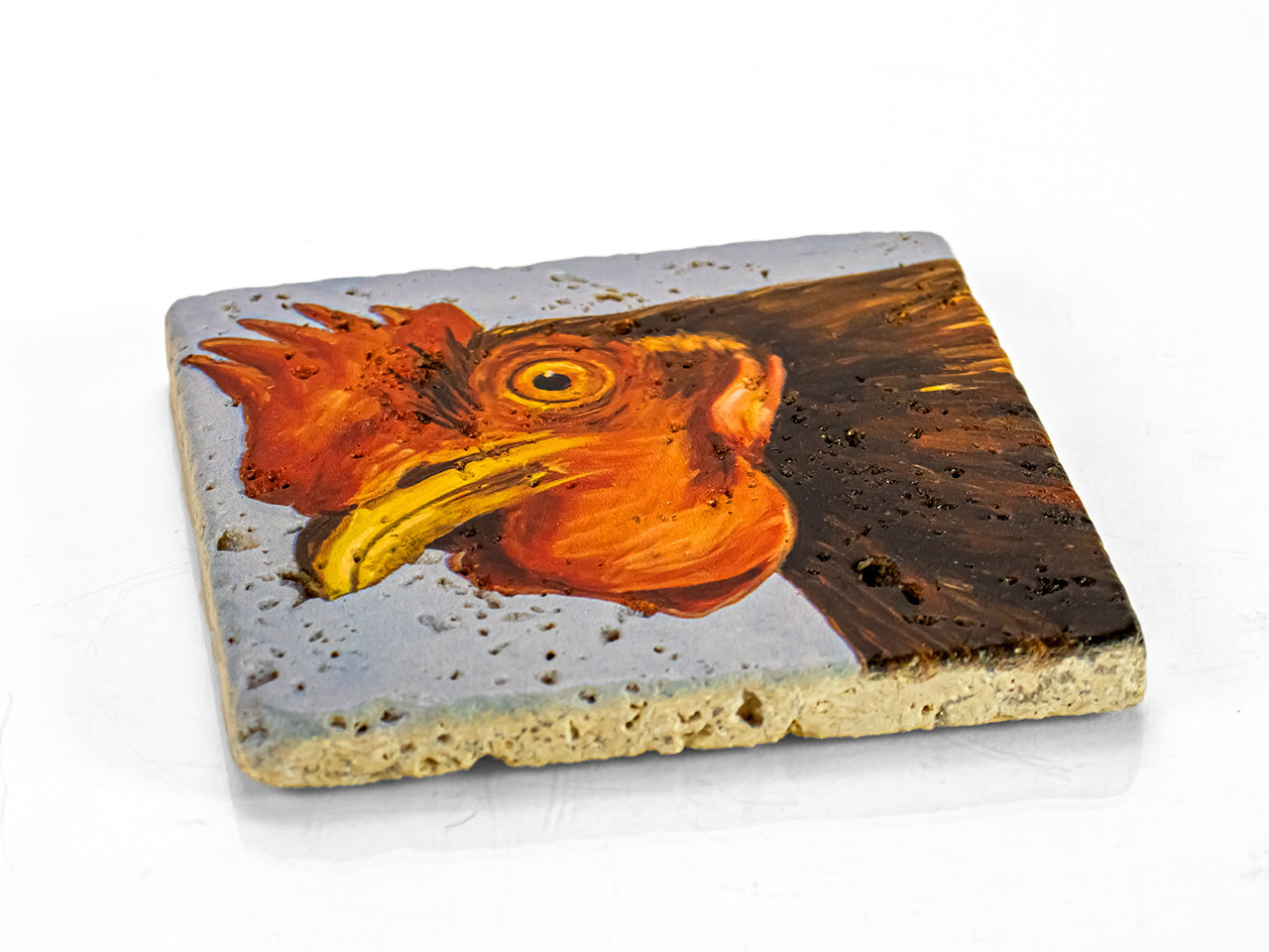 Naturstein Huhn